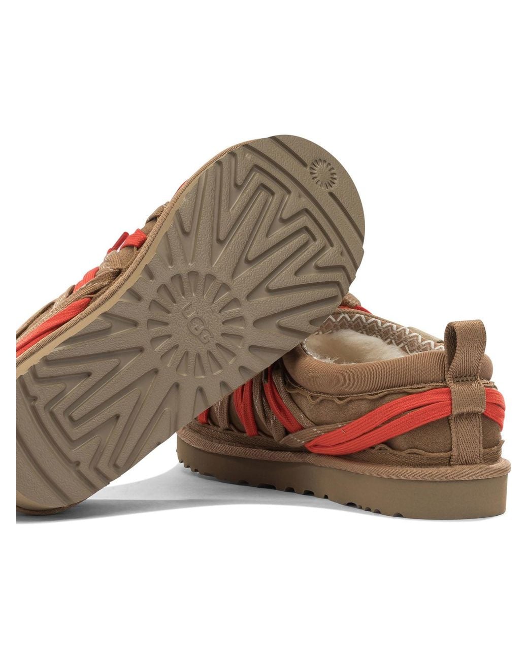 Ugg Brown Suede Rubber Loafers for men