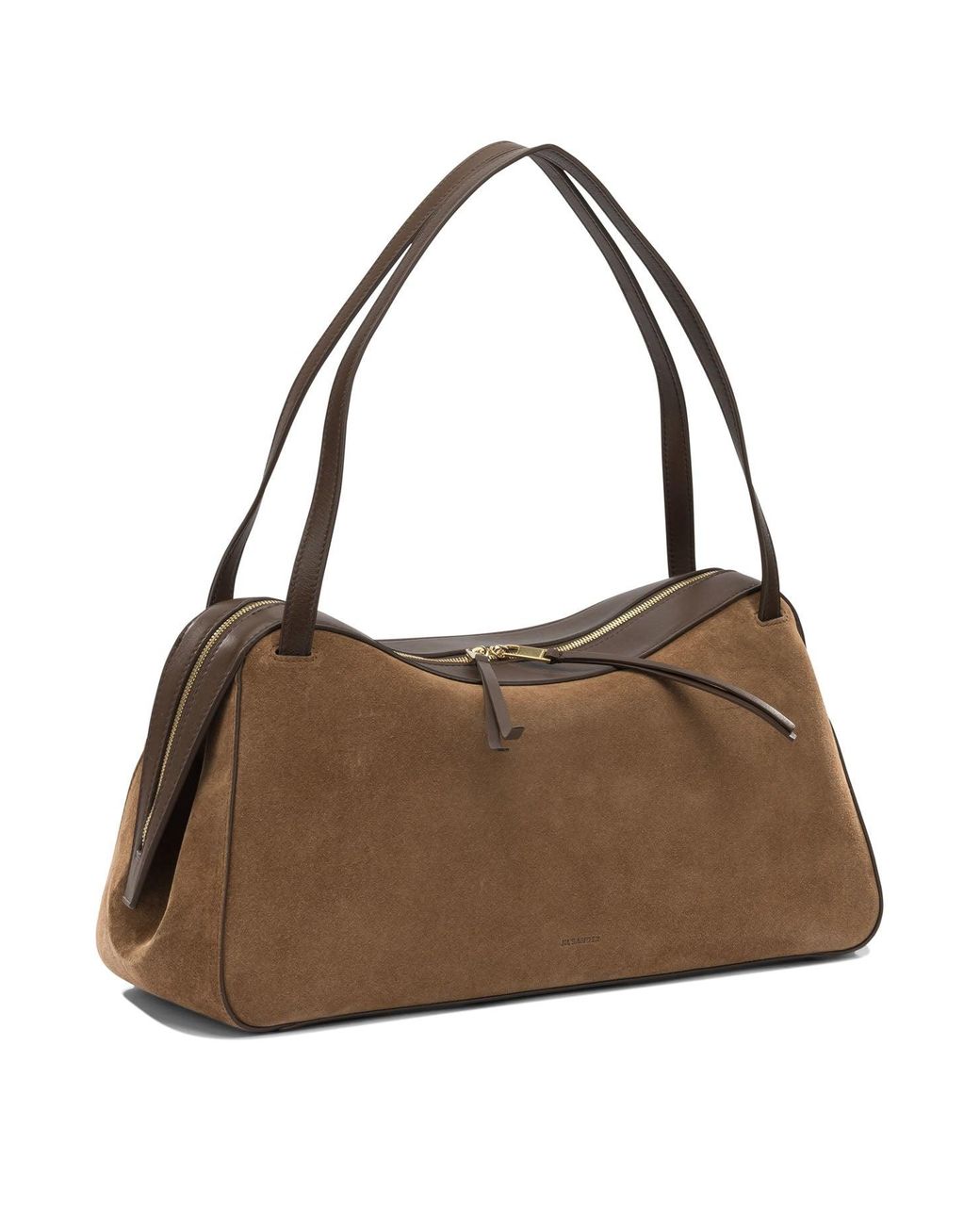 Jil Sander Brown Shoulder Bags