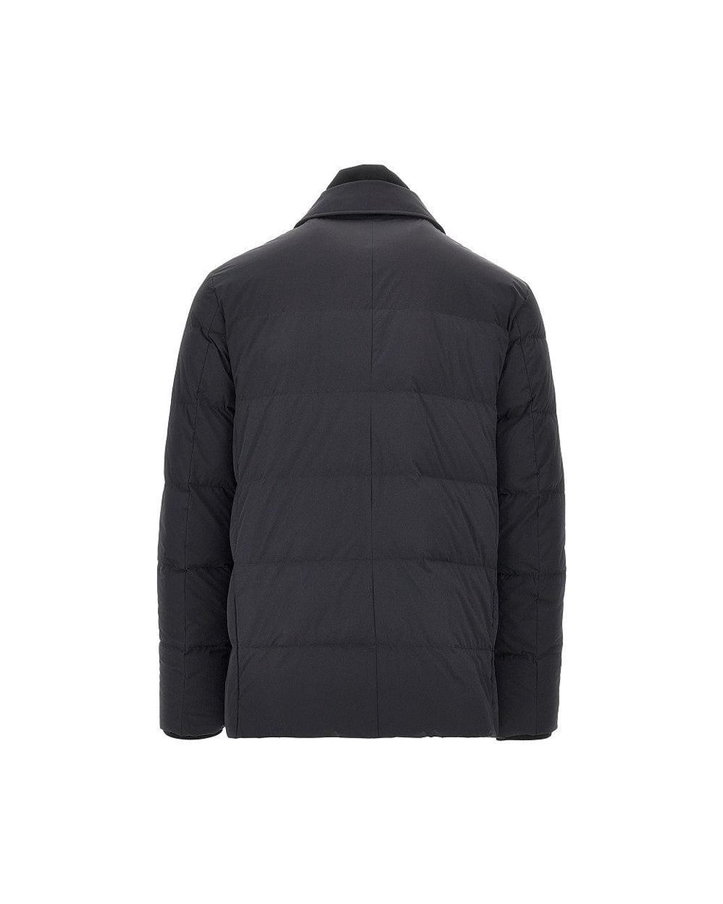 DUNO Black 'Vance' Down Jacket for men