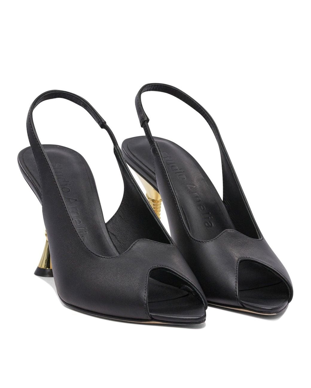 STUDIO AMELIA Black Heeled Shoes