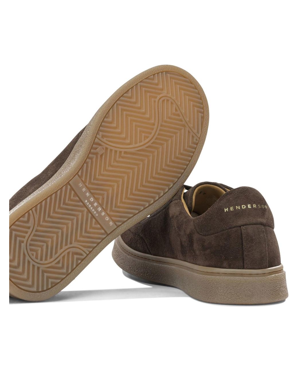 Henderson Brown Noor.S.1102Dsuede Quinoa Sneakers