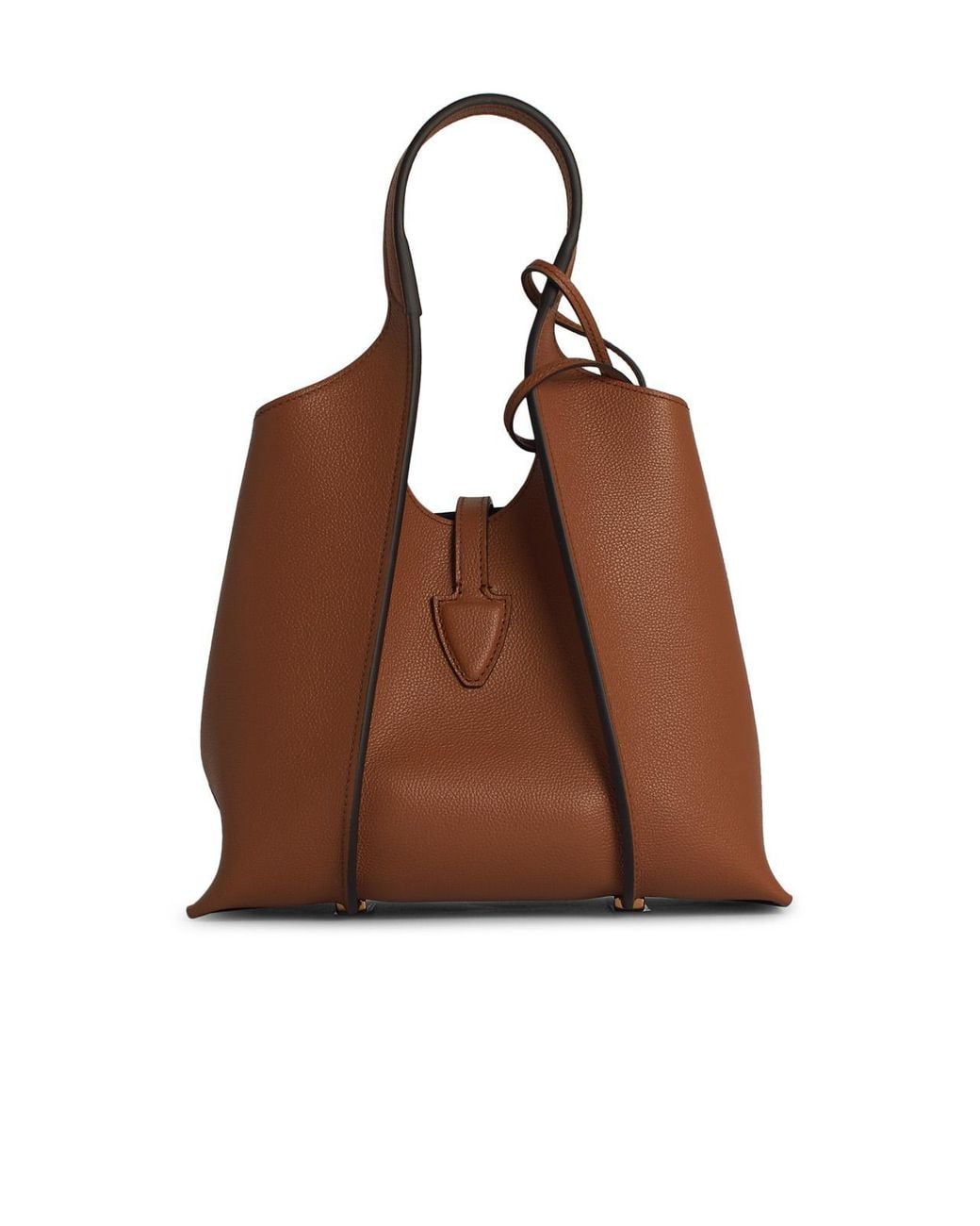 Tod's Brown Small Leather Timeless Bag