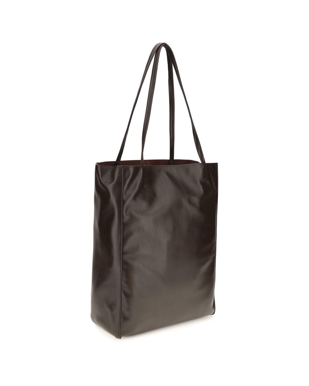 Phoebe Philo Black Paper Tote Bag Choc