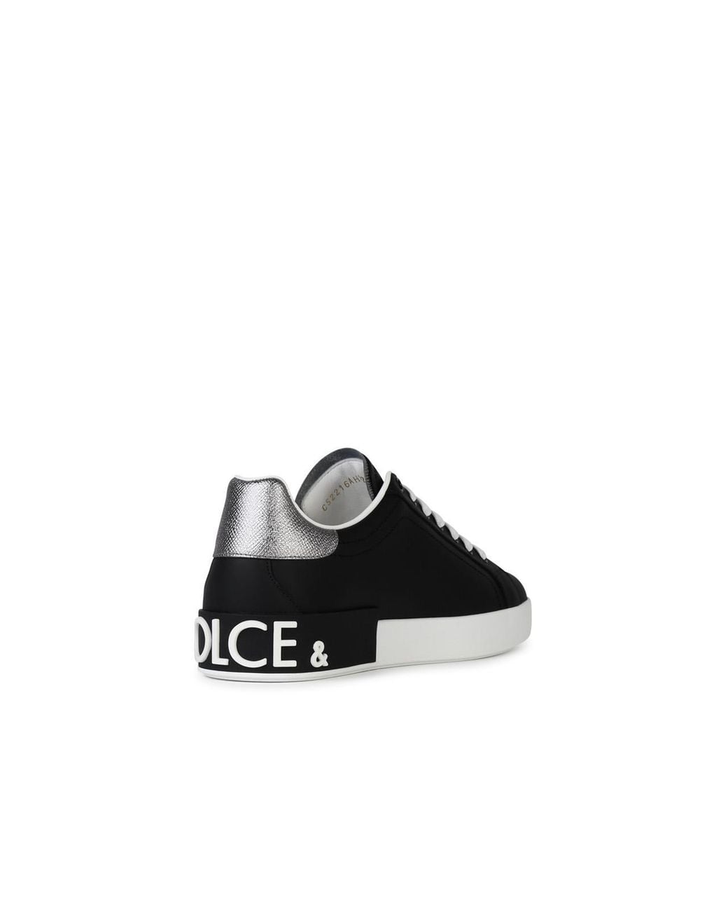 Dolce & Gabbana Black Dolce&Gabbana Portofino Sneakers for men