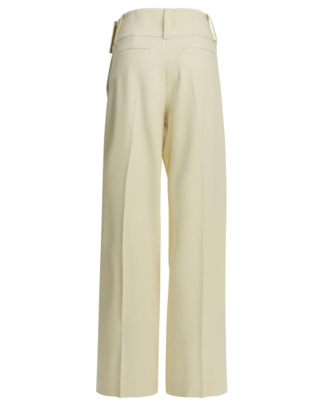 Max Mara Yellow Tailored Pants