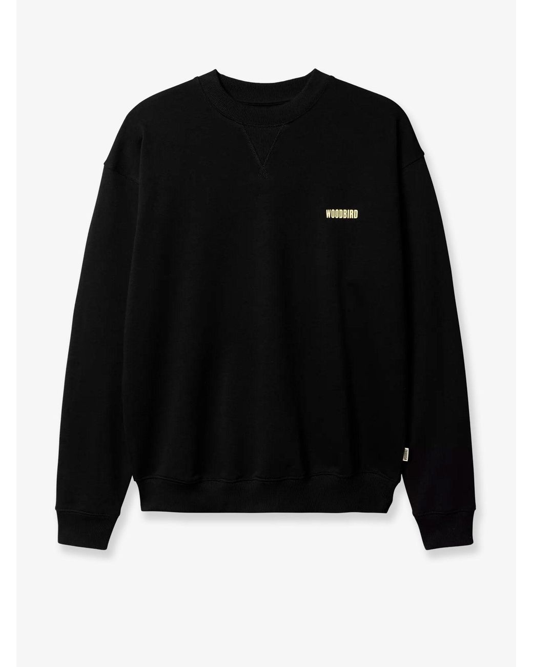 Woodbird Black Wbcane Lion Cotton Jersey for men