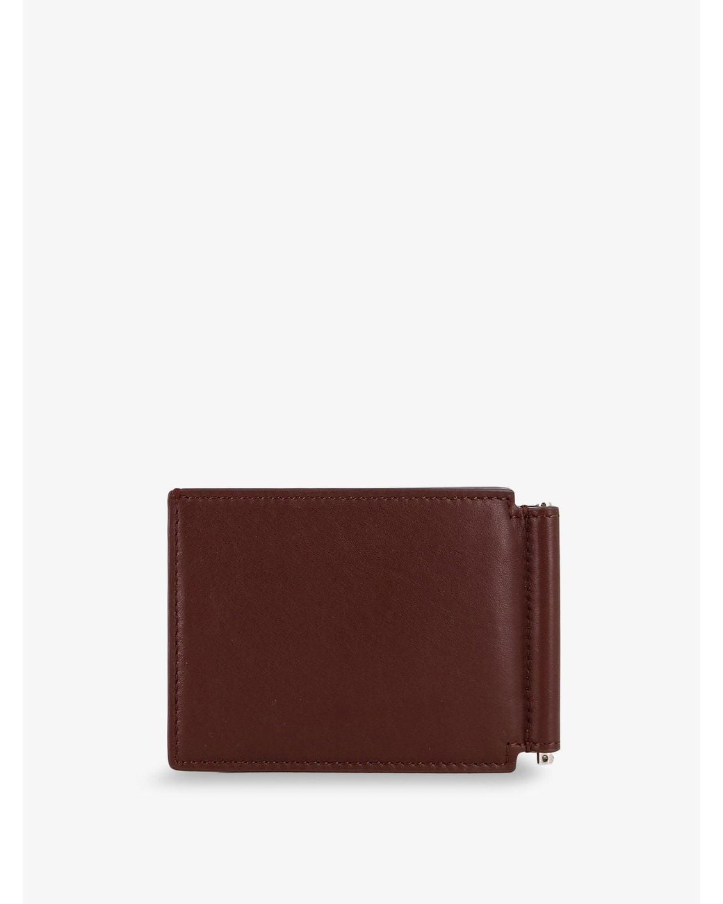 Brunello Cucinelli Purple Leather Wallet for men