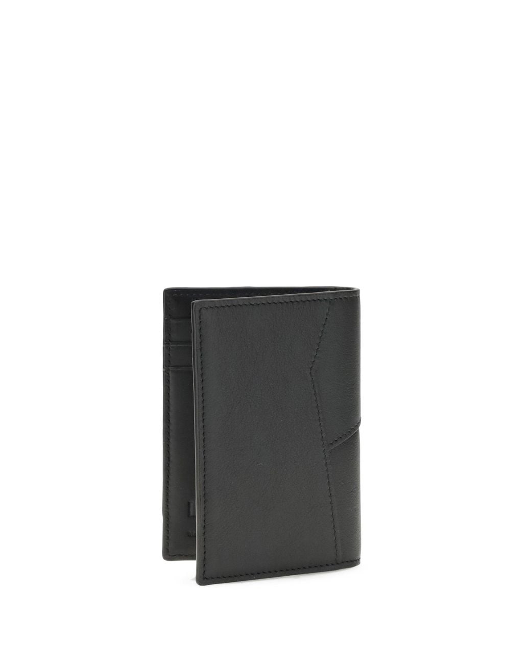 Loewe Black Puzzle Edge Card Holder for men