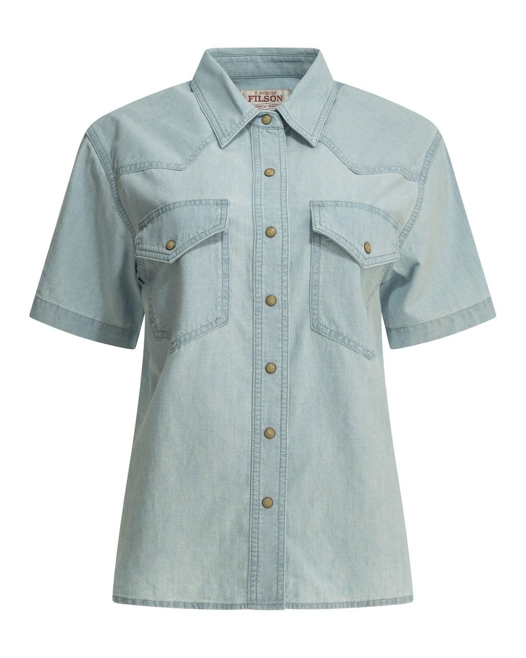 Filson Blue "Western" Casual Shirt