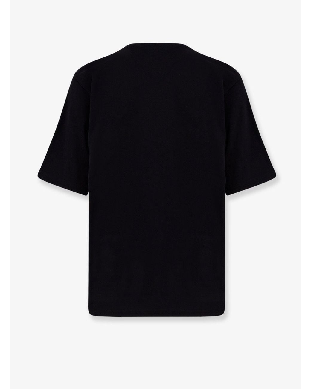 Hevò Black Mulino Cotton T-Shirt for men