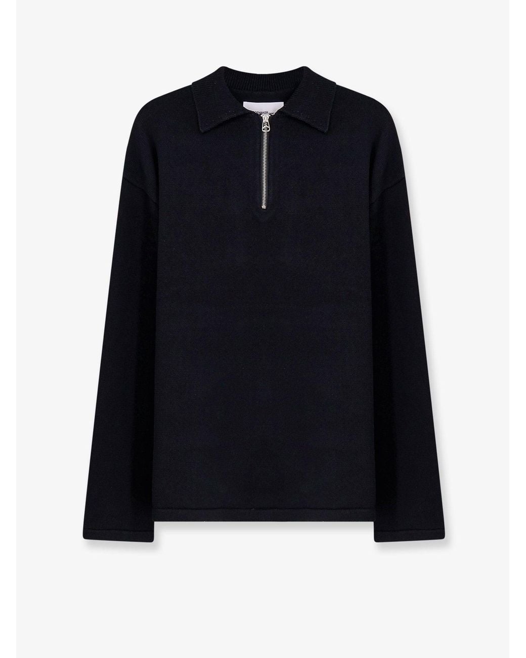 Oamc Peacemaker Blue Cotton Polo Shirt for men