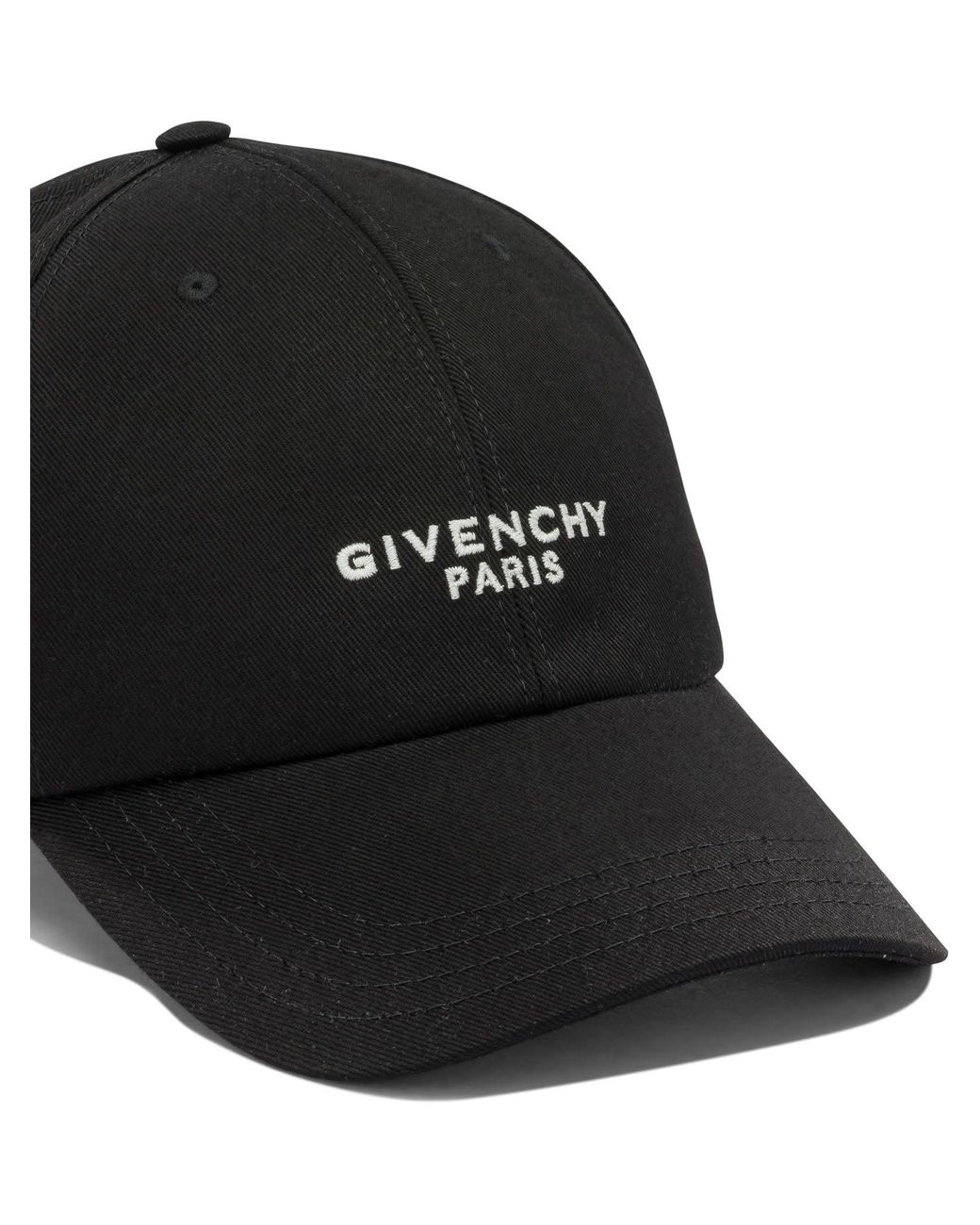 Givenchy Black Paris" Baseball Cap