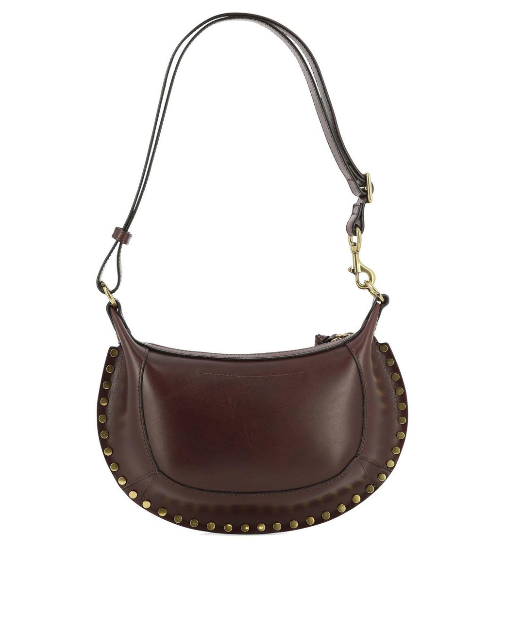 Isabel Marant Brown "Oskan Moon" Shoulder Bag