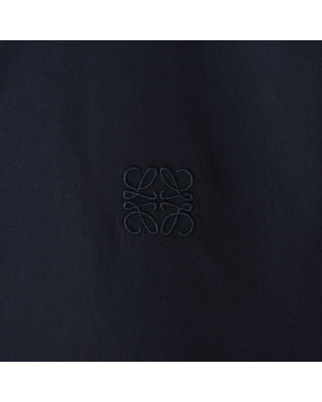 Loewe Blue Cotton Chemiser Dress