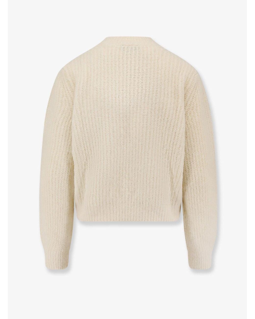 A.P.C. White Wool Blend Sweater