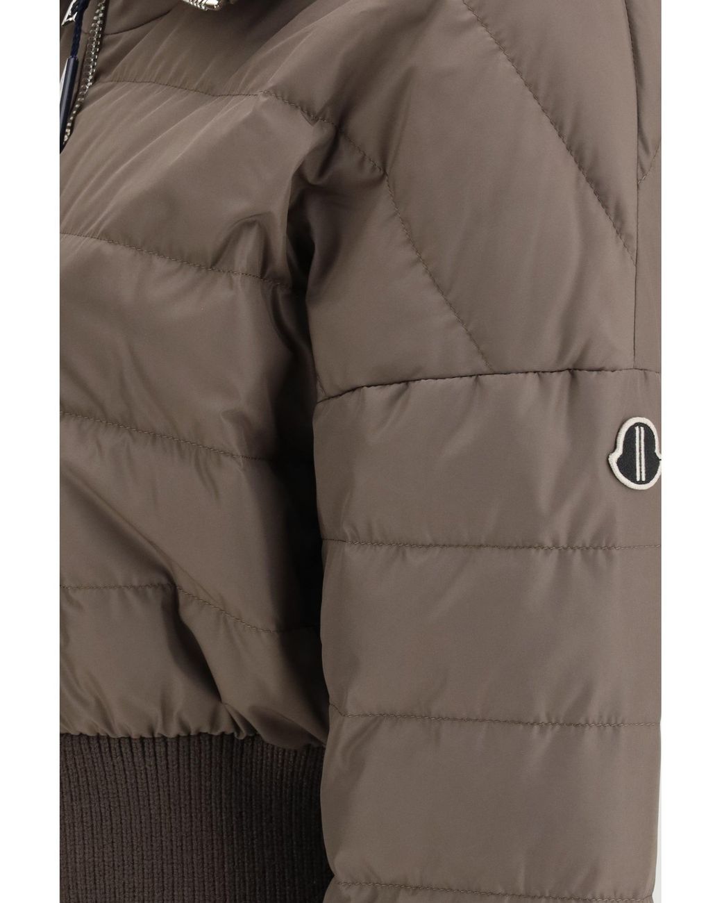 Moncler Gray Rick Owens Down Jacket + Rick Owens