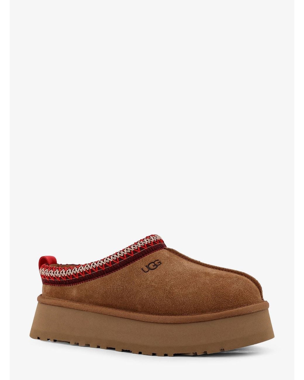 Ugg Brown Slip-On Loafers Tazz Suede