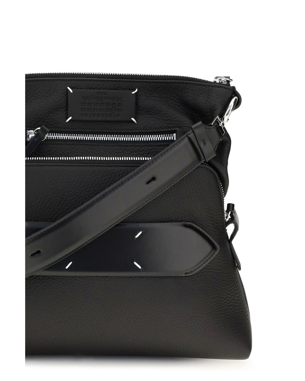 Margiela Black Small Soft 5Ac Multifunction Crossbody Bag