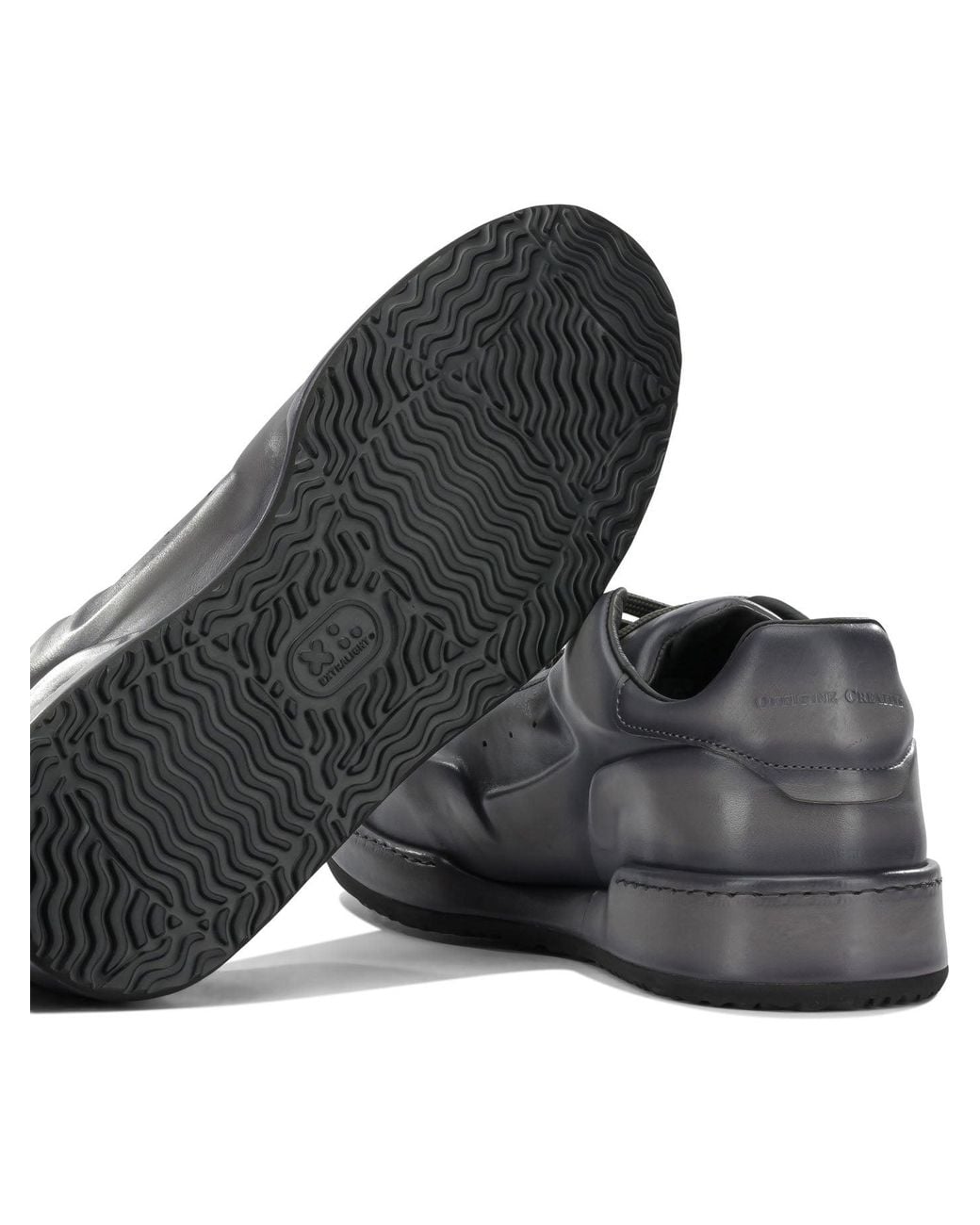 Officine Creative Gray "Eraser 001" Low-Top Sneakers for men