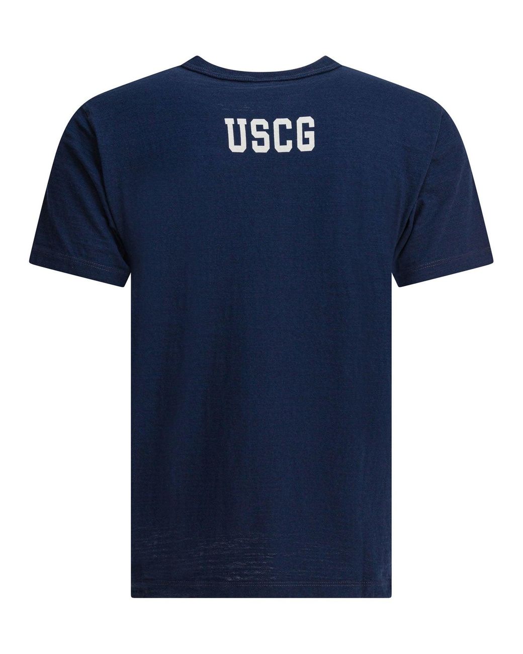 Buzz Rickson's Blue Cotton T-Shirt for men