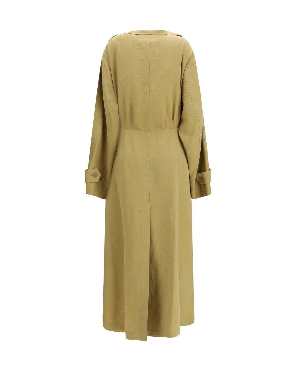 Petar Petrov Green Trench Coat Dress