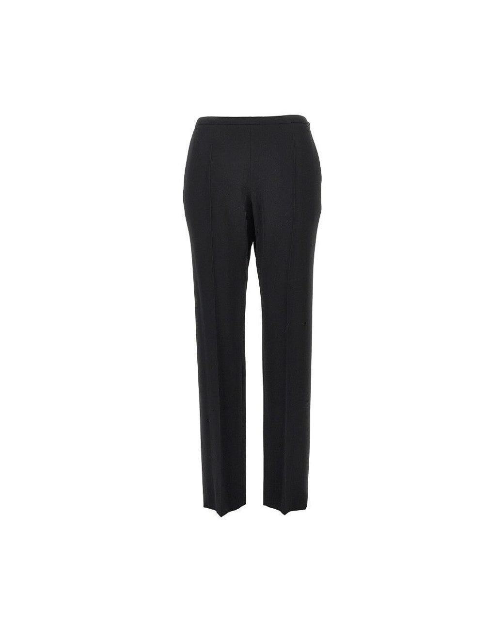 The Row Black 'Cyril' Twill Pants