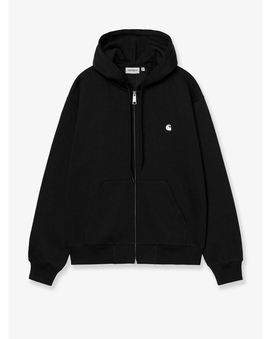 Carhartt Black Mack Jacket Cotton Hoodie for men