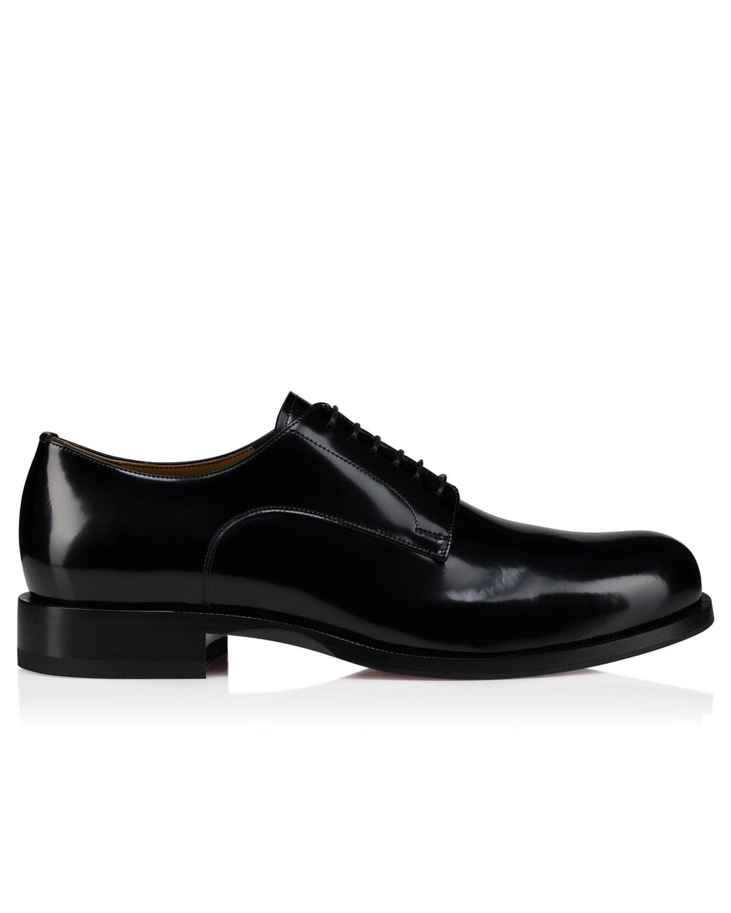 Christian Louboutin Black Moustachou Derby for men