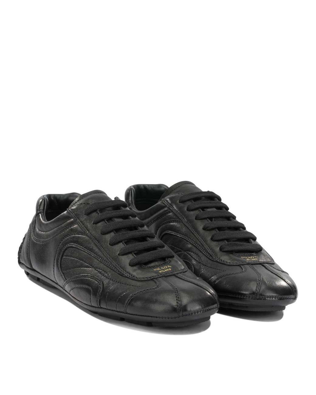 Prada Black Monte Carlo Re-Edition 2005 Low-Top Sneakers for men
