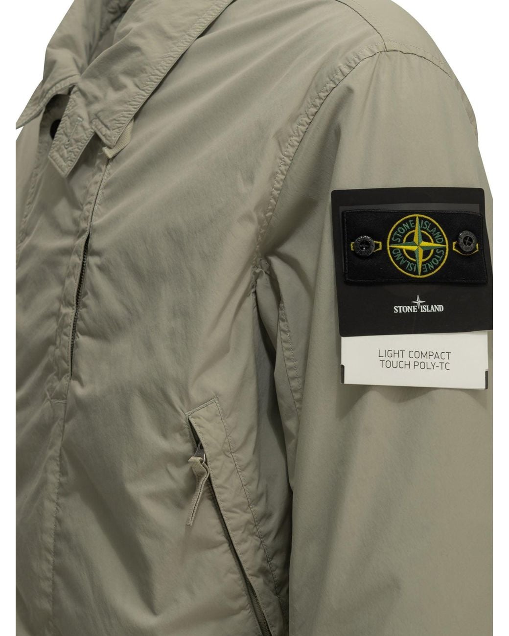 Stone Island Green "Light Compact" Padded Jacket for men