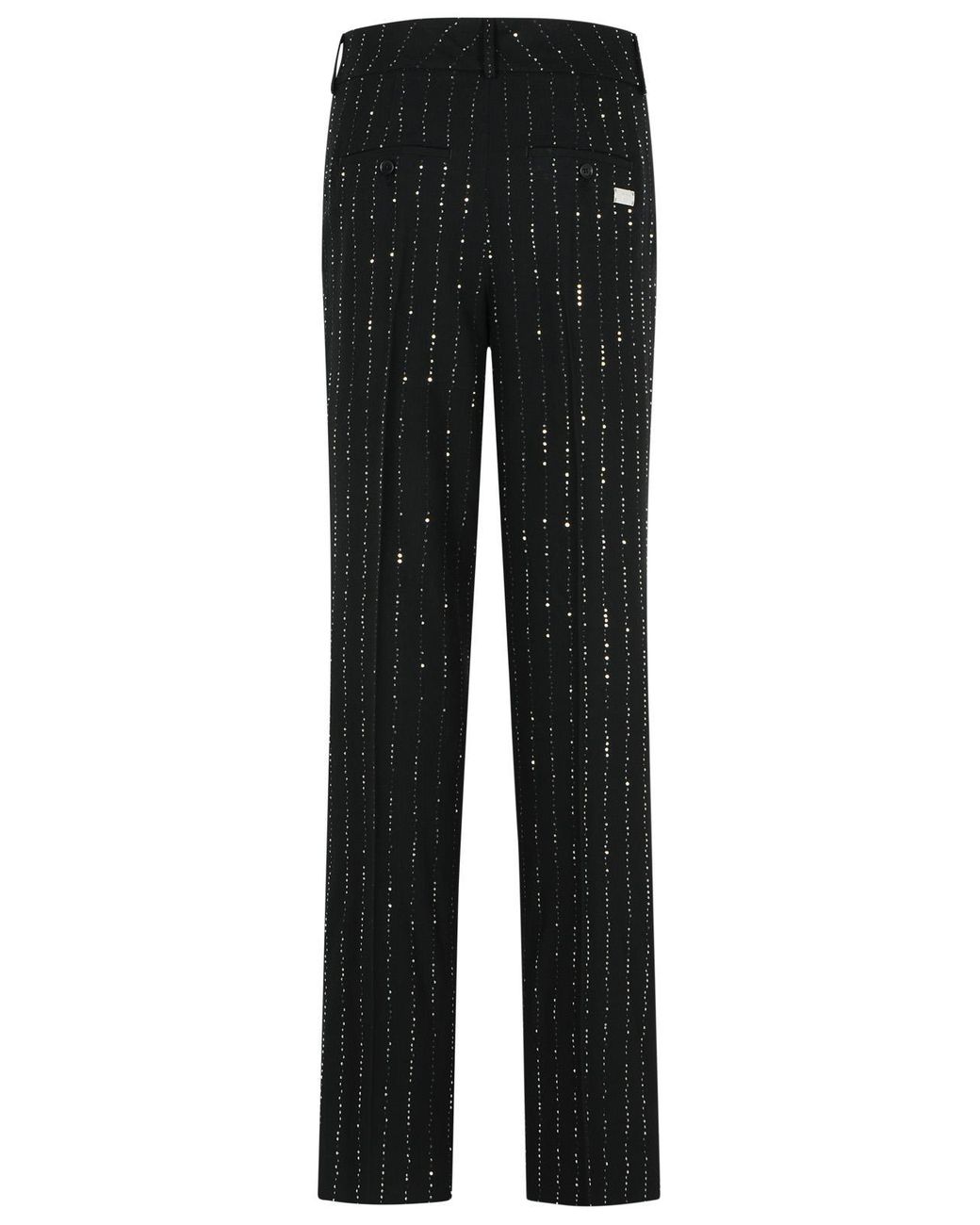 Philipp Plein Black 'Lady Fit' Sequined Pants