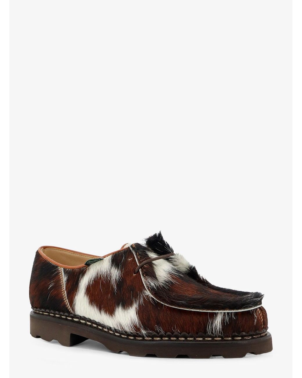 Paraboot White Michael Ponyskin Lace-Up for men
