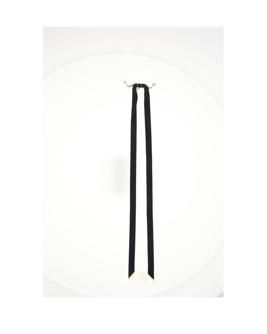 Dior White Choker Arabesque- Polyester Necklaces