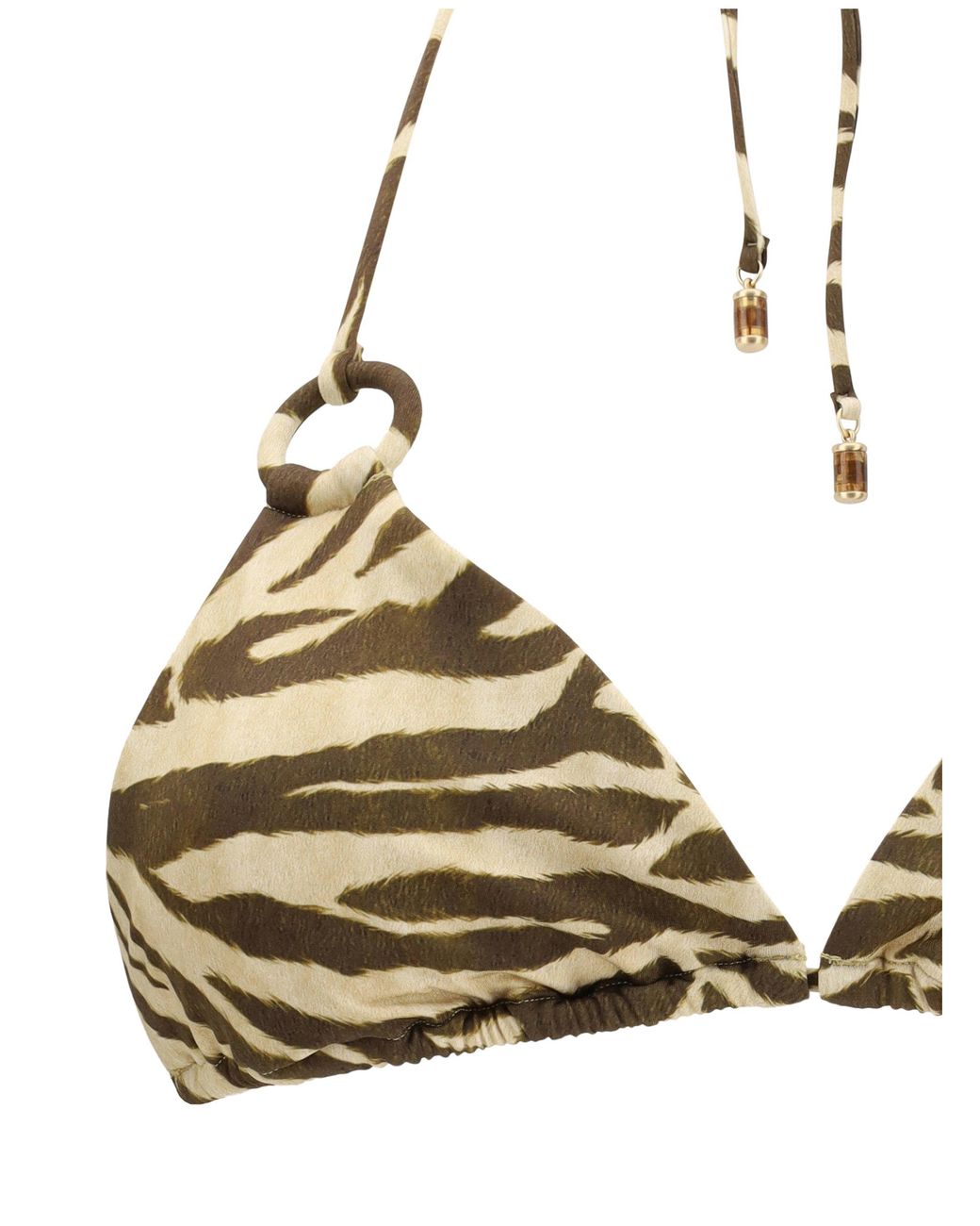 Zimmermann Metallic Wanderlust Ring-Tie Bikini