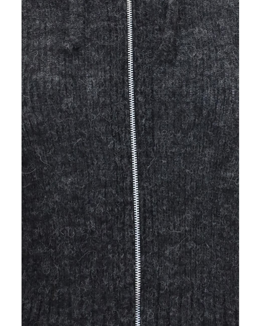 Our Legacy Black Alpaca-Blend Zip-Up Hoodie