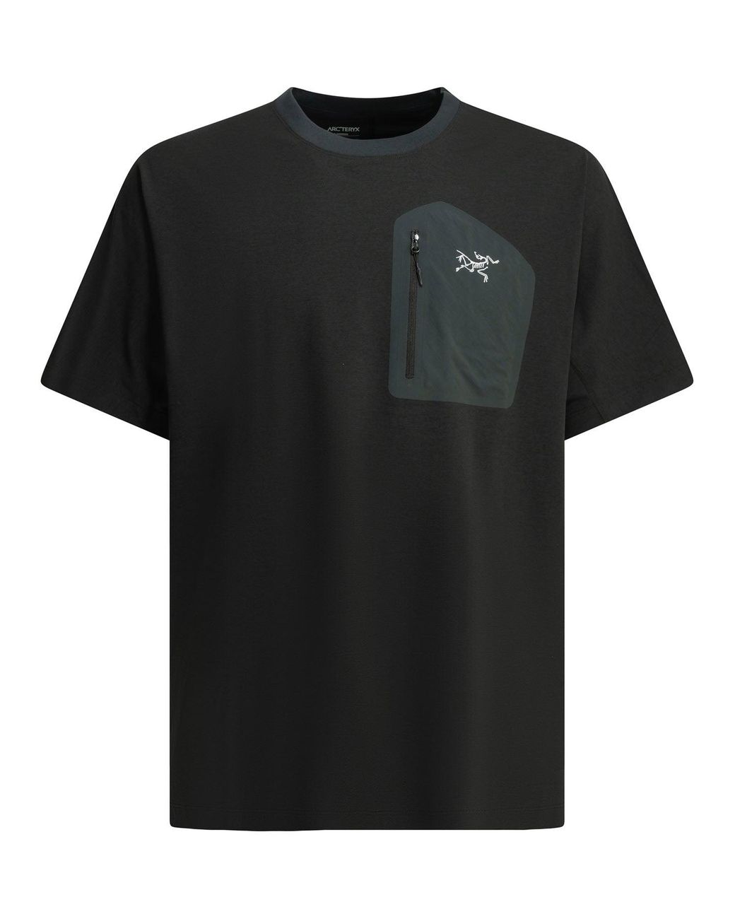 Arc'teryx Black Konseal Pocket Crewneck T-Shirt for men