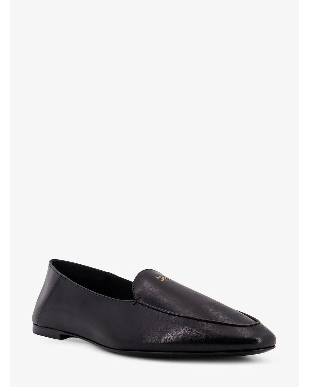 Céline White Aura Leather Loafers for men