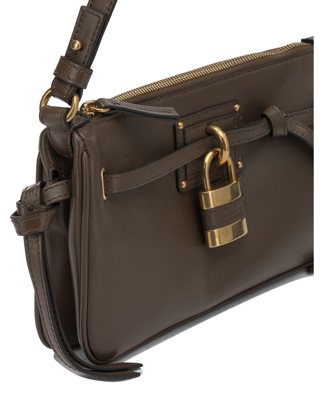 Chloé Metallic "Paddington Sling" Small Shoulder Bag
