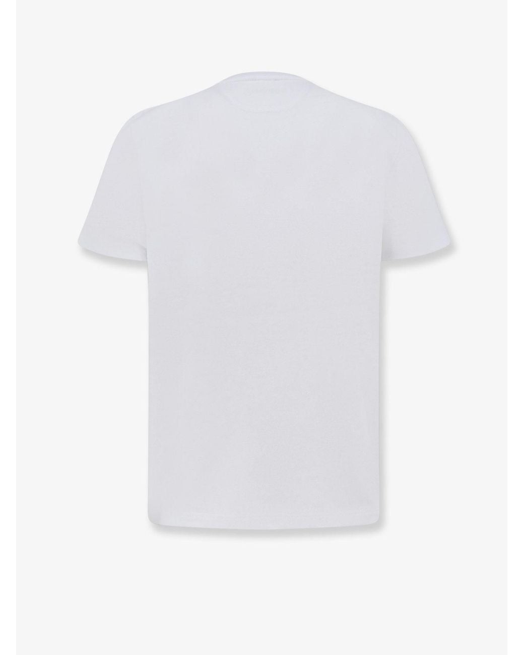 Saint Laurent White Certified Cotton T-Shirt for men