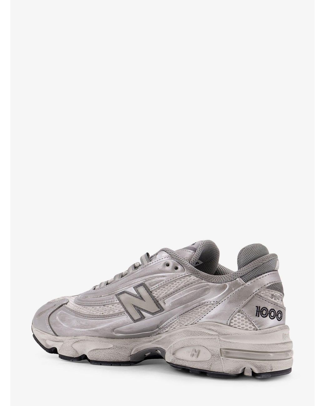 New Balance White 1000 Sneakers for men