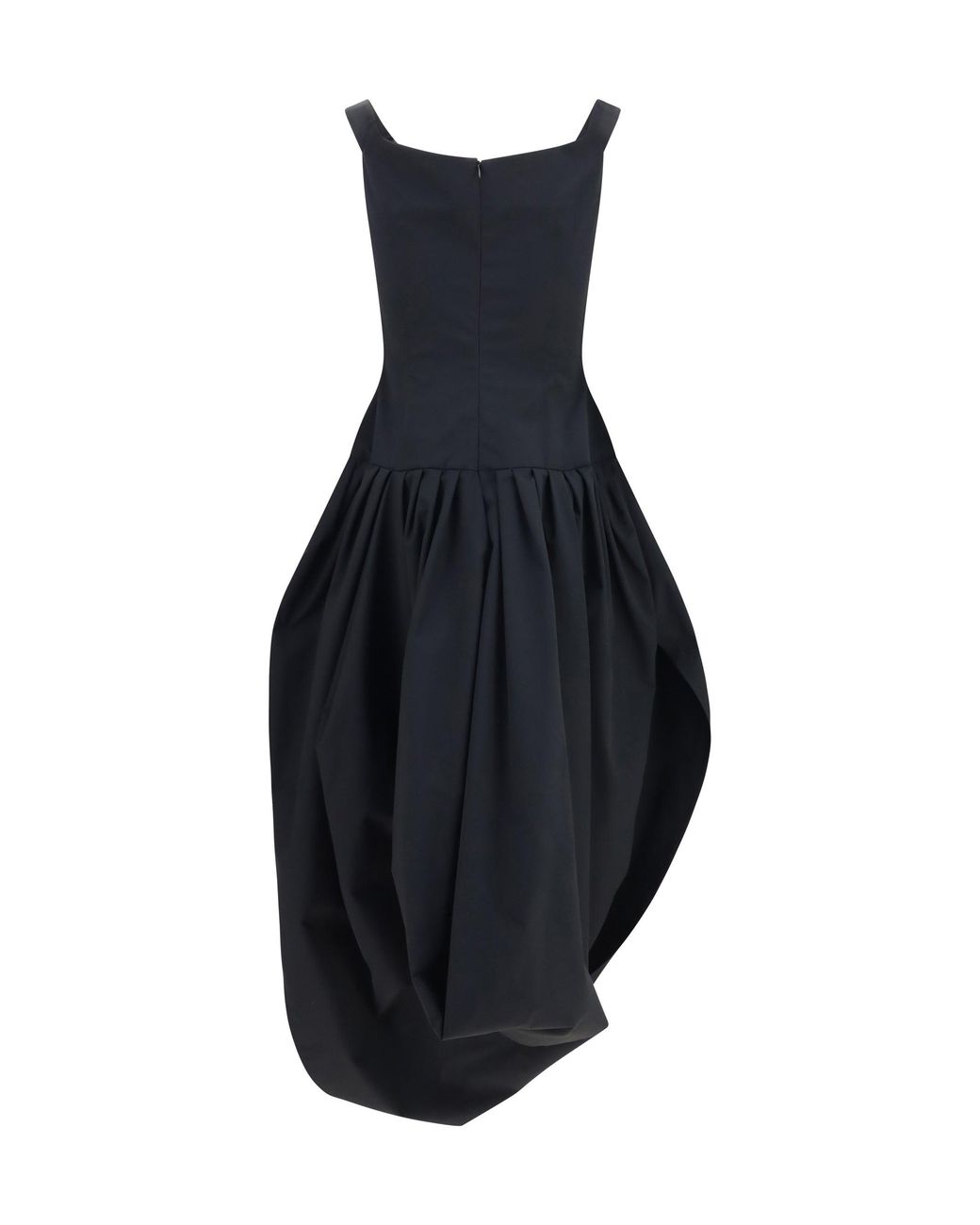 Magda Butrym Blue Off-The-Shoulder Midi Dress