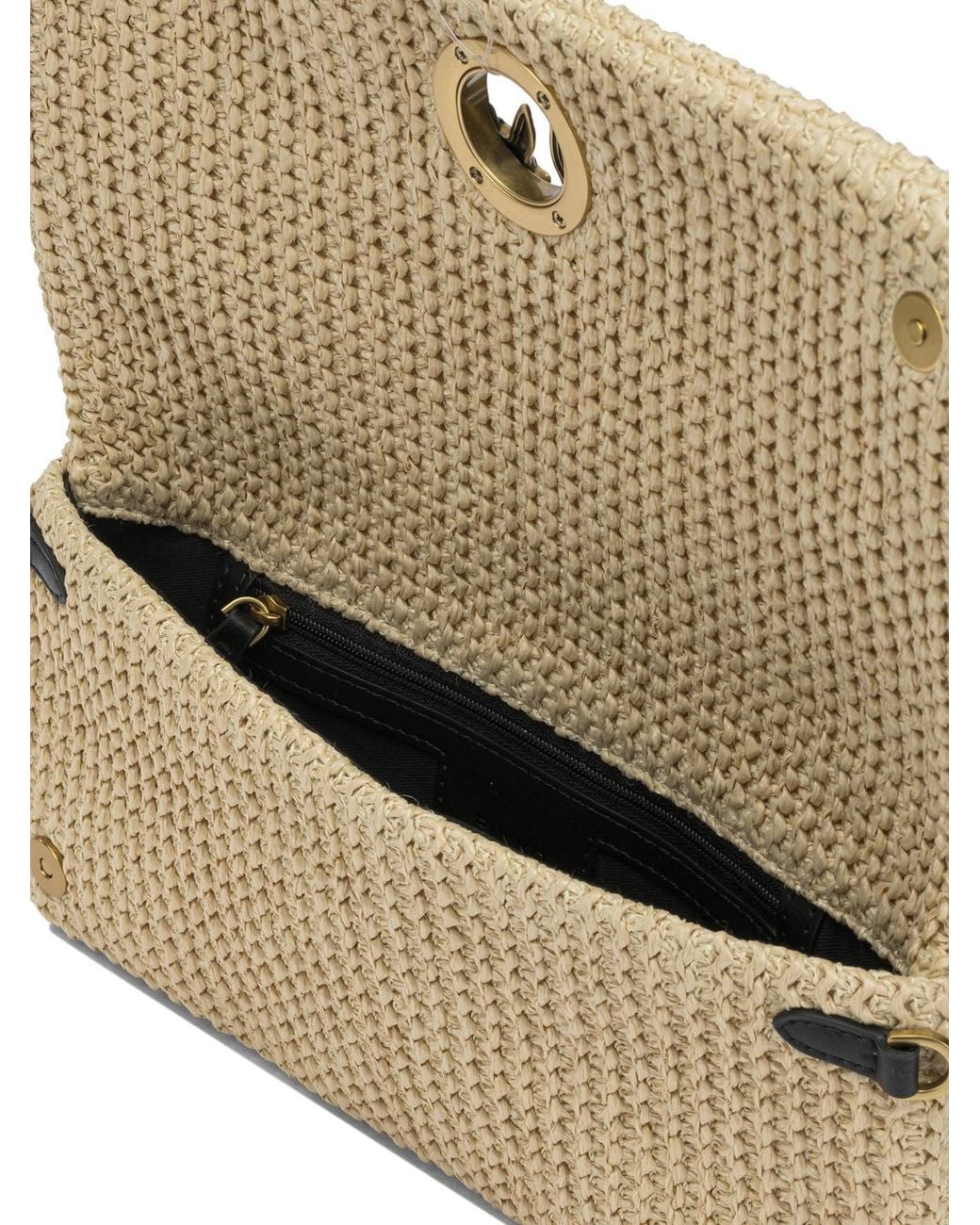 Pinko Natural Crossbody Bags