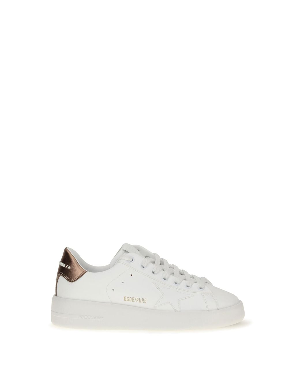 Golden Goose Deluxe Brand White Pure Star Sneakers