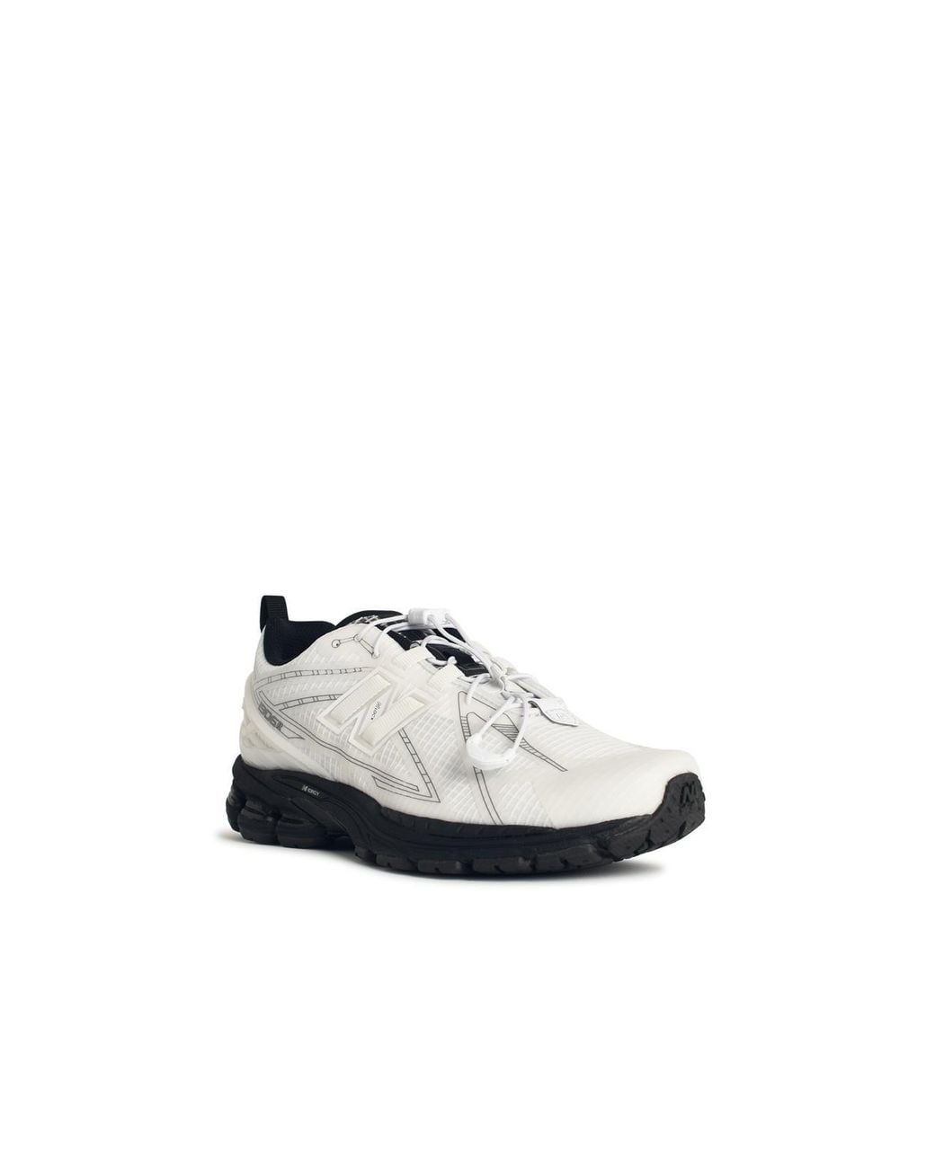 New Balance White '1906' Fabric Sneakers
