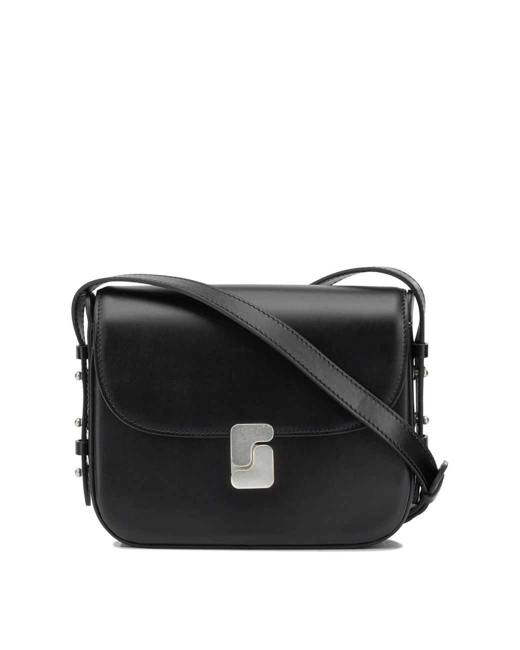 Soeur Black "Bellissima" Small Shoulder Bag