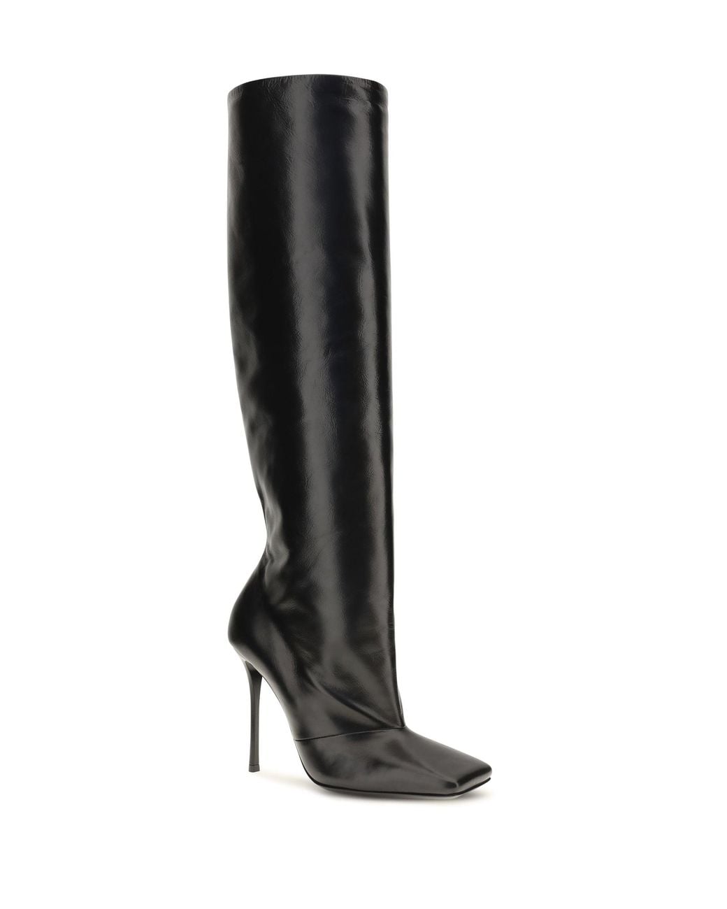 Dolce & Gabbana Black Dolce & Gabbana Calfskin Tall Boots