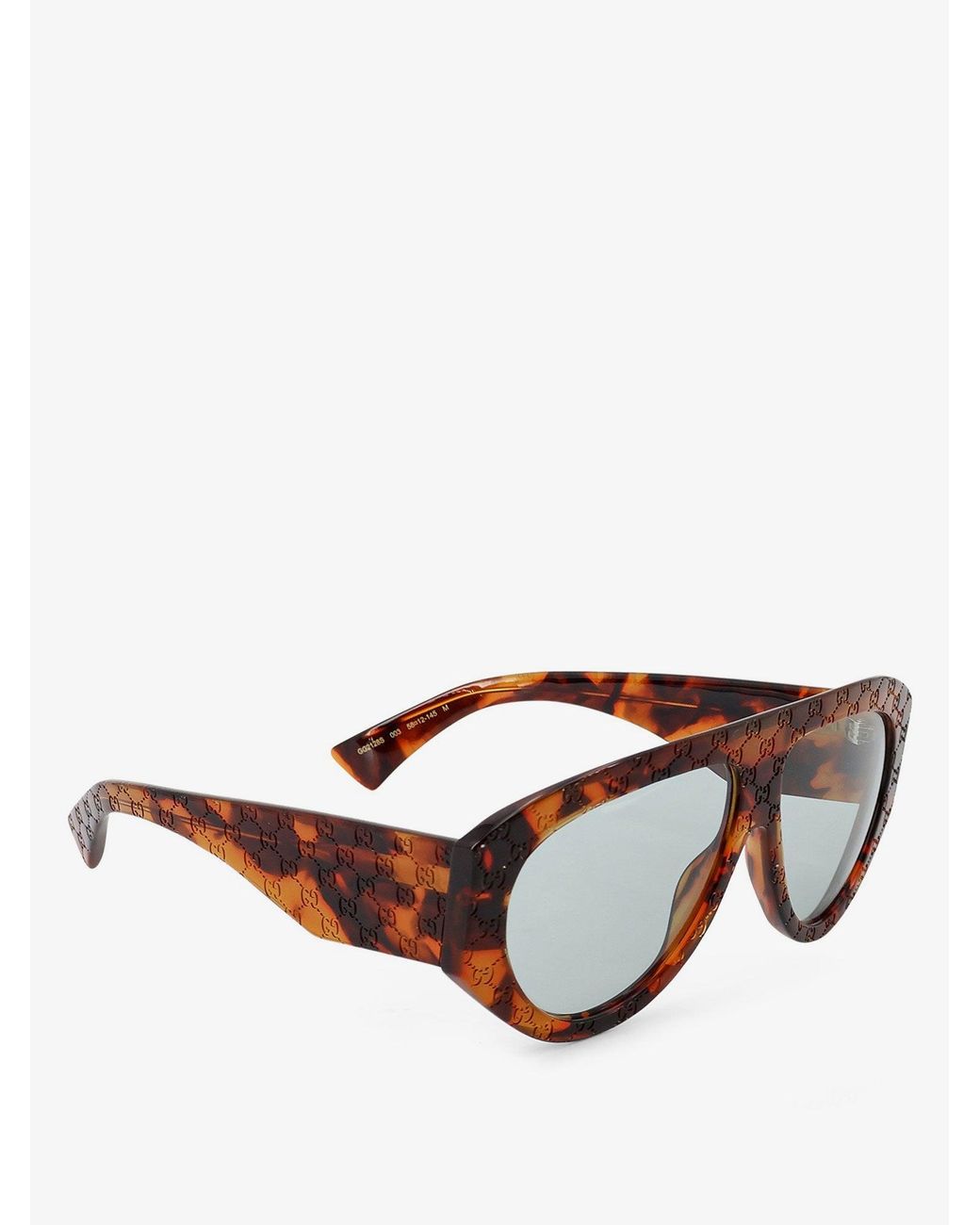Gucci Brown Acetate Sunglasses