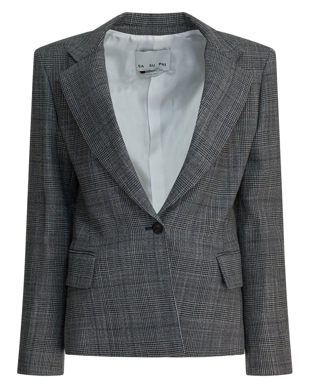 Sa Su Phi Black Wool Silk Jacket