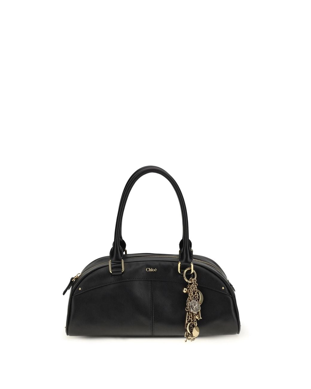 Chloé Black Chloé Bowling Handbag