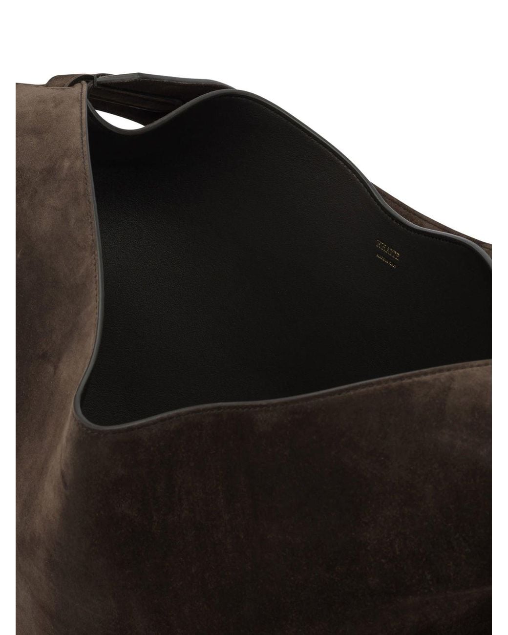 Khaite Black Medium "Lotus" Shoulder Bag